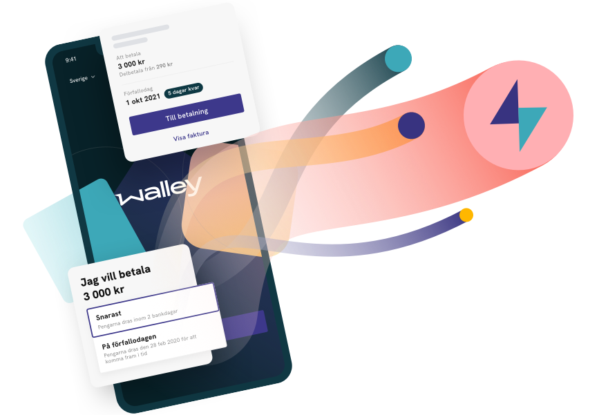 Betala med Walleys app